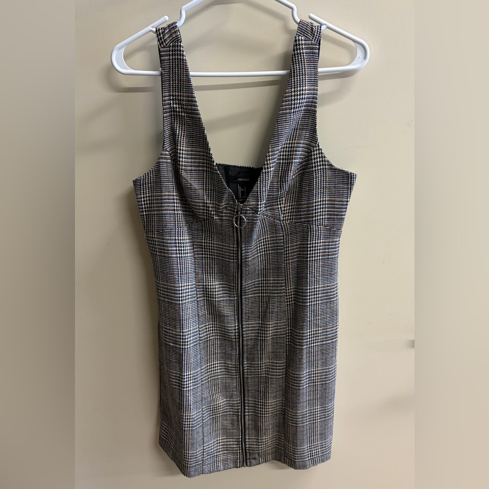 Checkered Mini Dress
